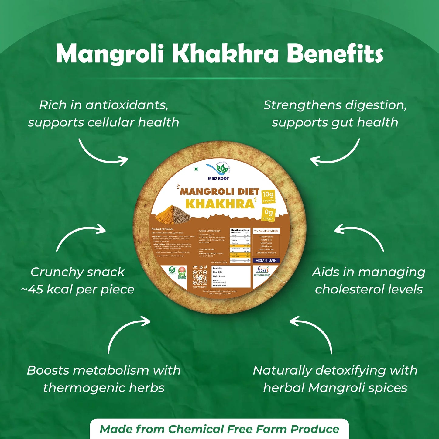 Mangroli  Diet Khakhra