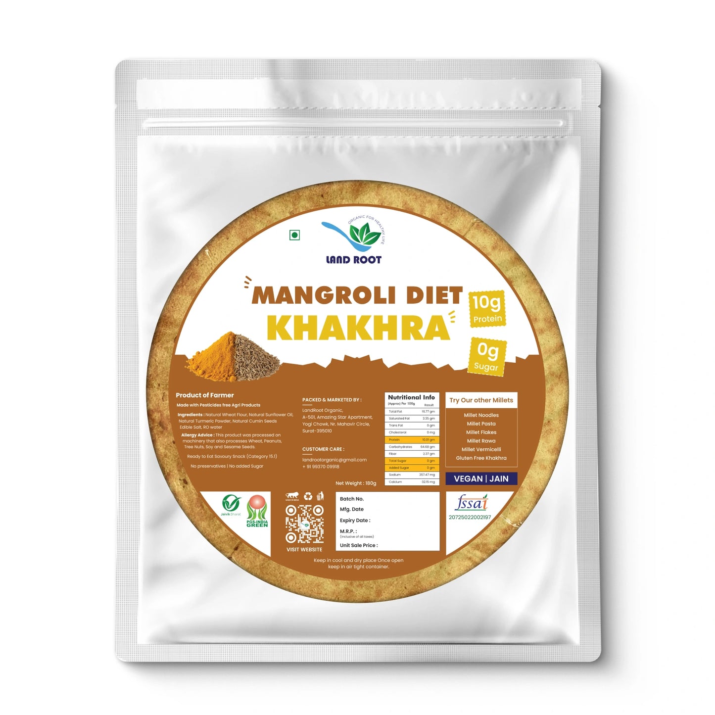 Mangroli  Diet Khakhra