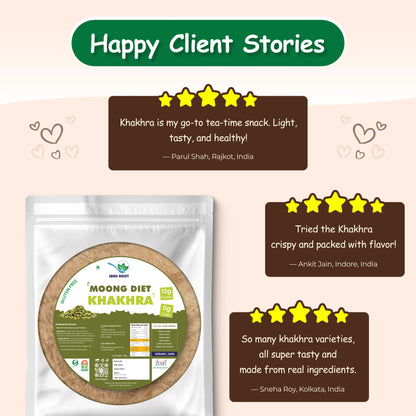Organic Gluten Free Moong Diet Khakhra