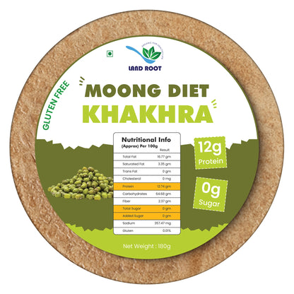 Moong Diet Khakhra - Gluten Free