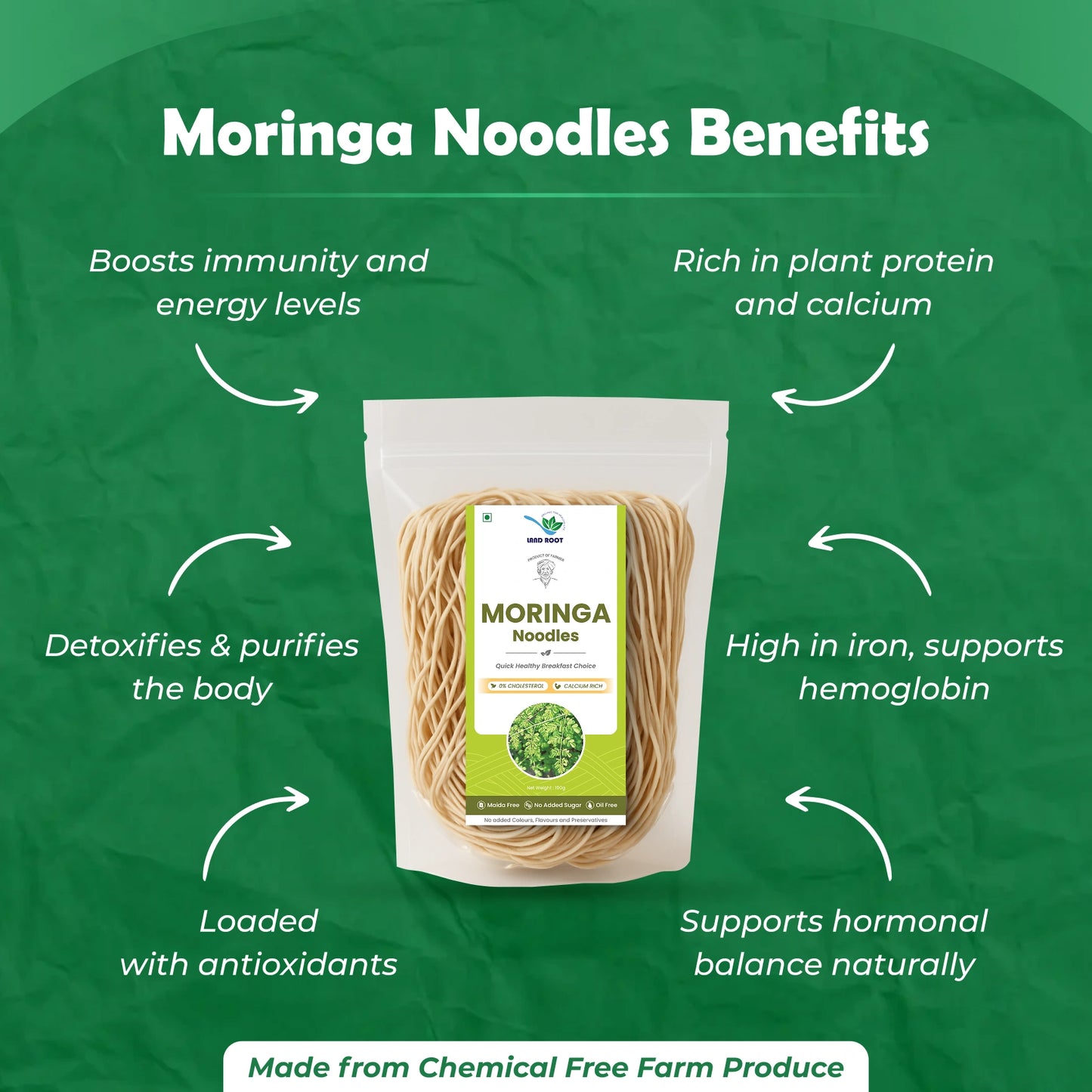 Organic Moringa Noodles