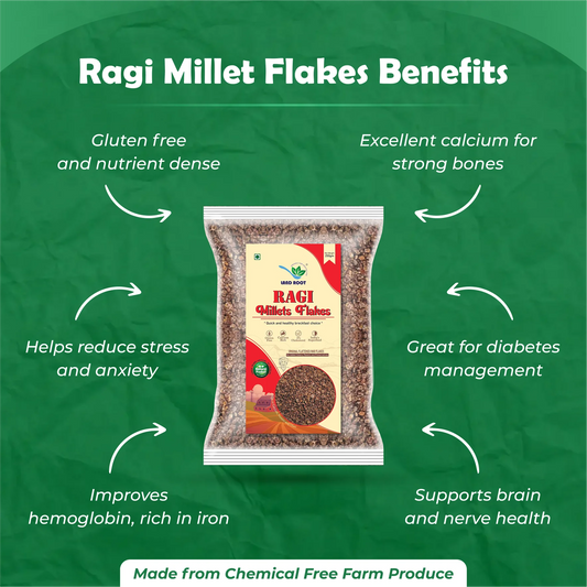 Organic Ragi Millet Flakes