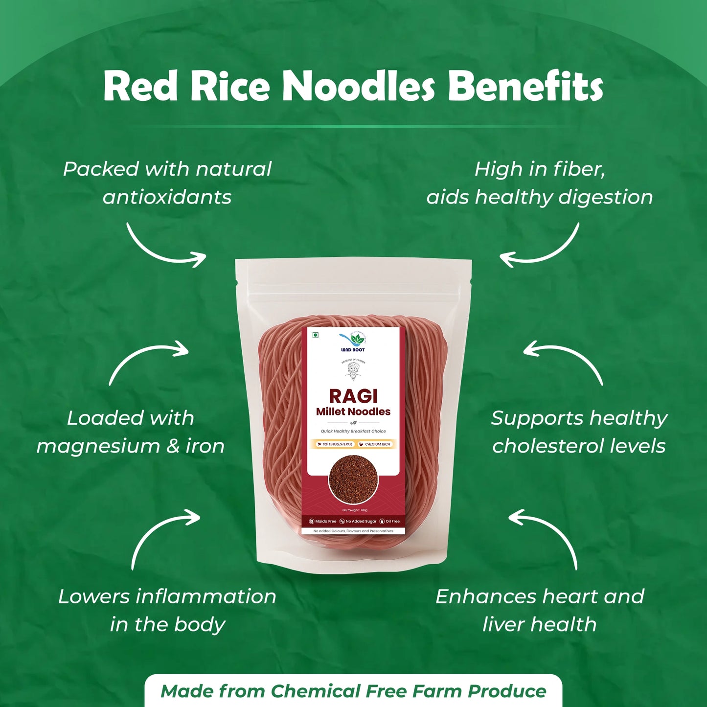 Organic Ragi Millet Noodles