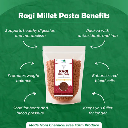 Organic Ragi Millet Pasta