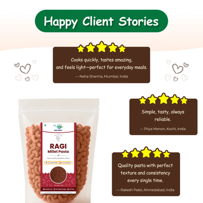 Organic Ragi Millet Pasta