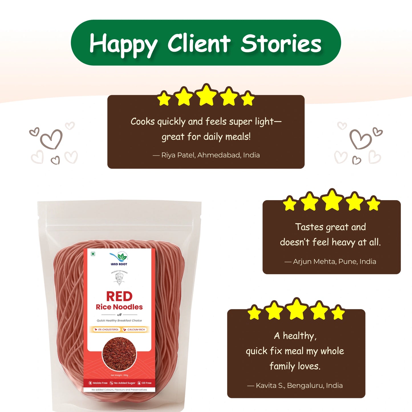 Organic Red Rice Noodles