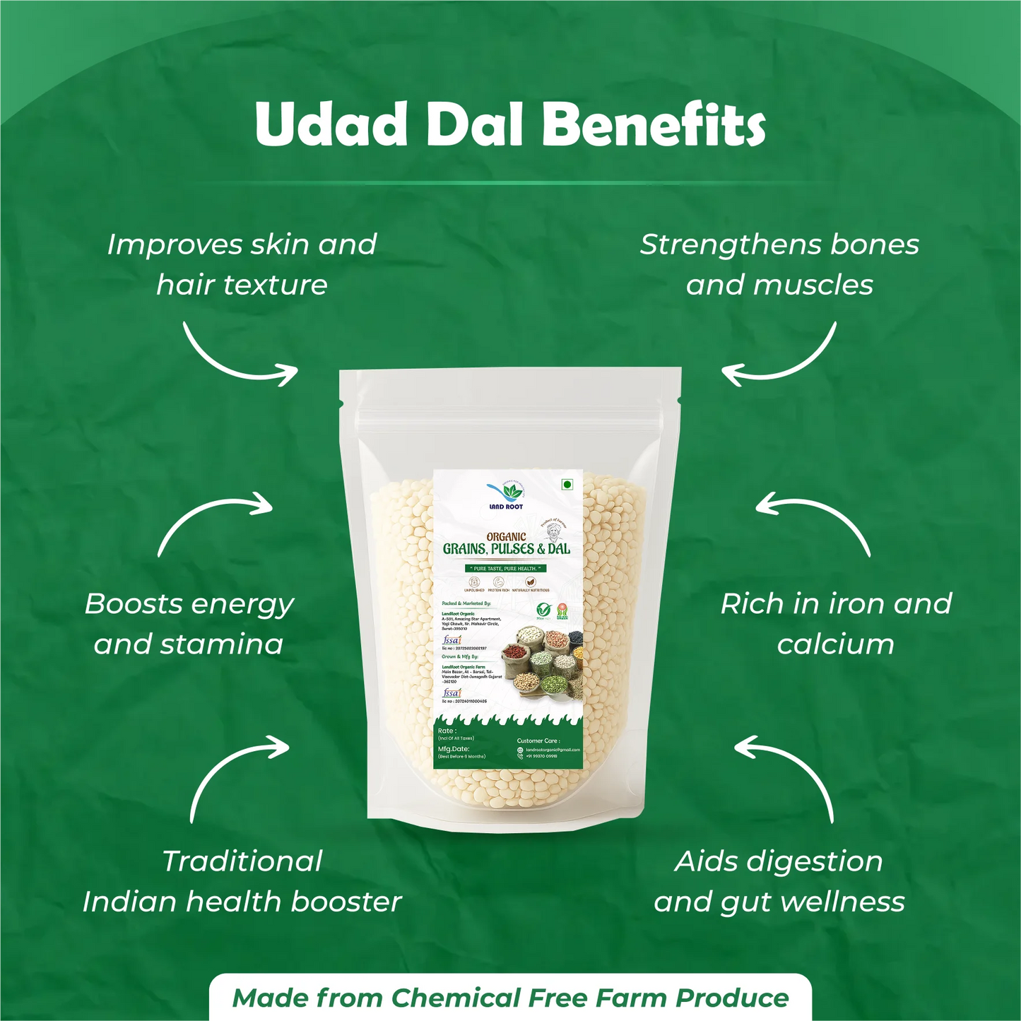 Udad  Dal (Black Gram Dal)
