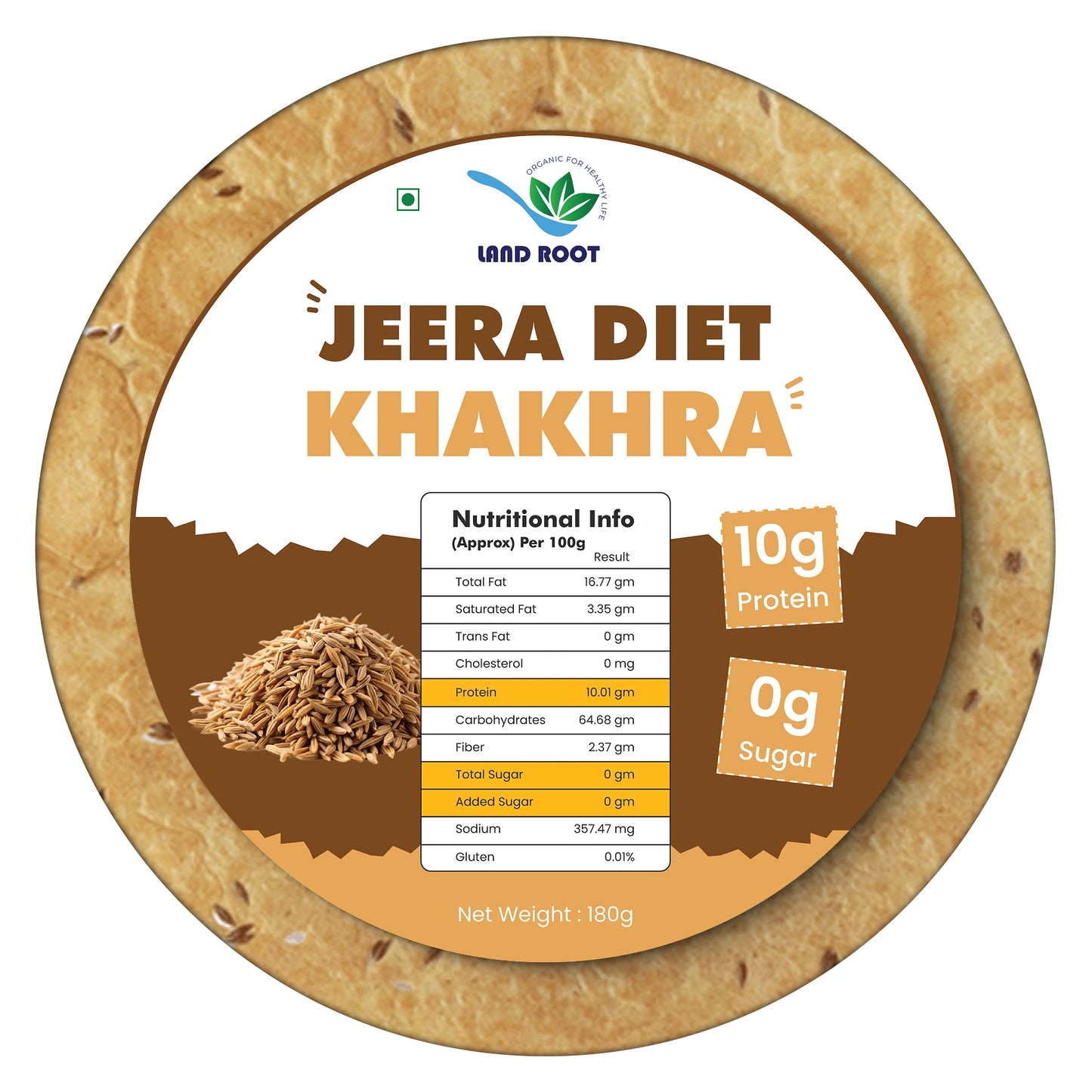 Jeera Diet Khakhra