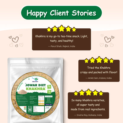 Jowar Diet Khakhra - Gluten Free