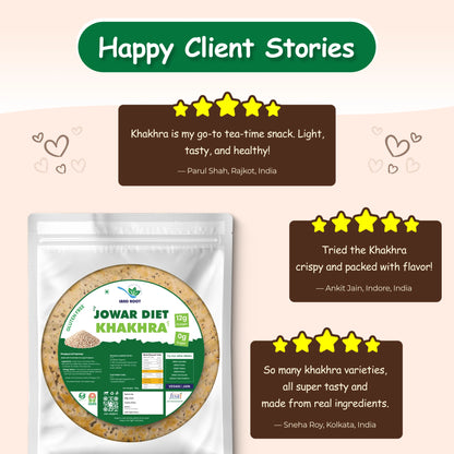 Organic Gluten Free Jowar Diet Khakhra