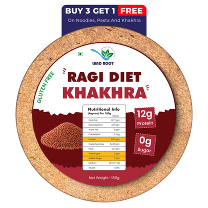 Organic Gluten Free Ragi Diet Khakhra