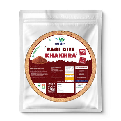 Organic Gluten Free Ragi Diet Khakhra