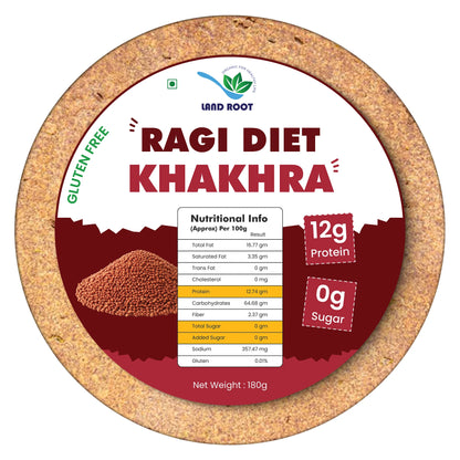 Gluten Free Ragi Diet Khakhra