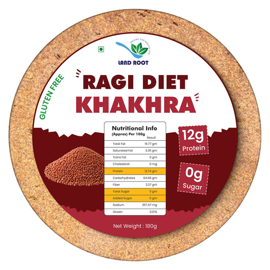 Organic Gluten Free Ragi Diet Khakhra